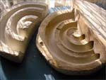 mold making - glass sculpture - creation